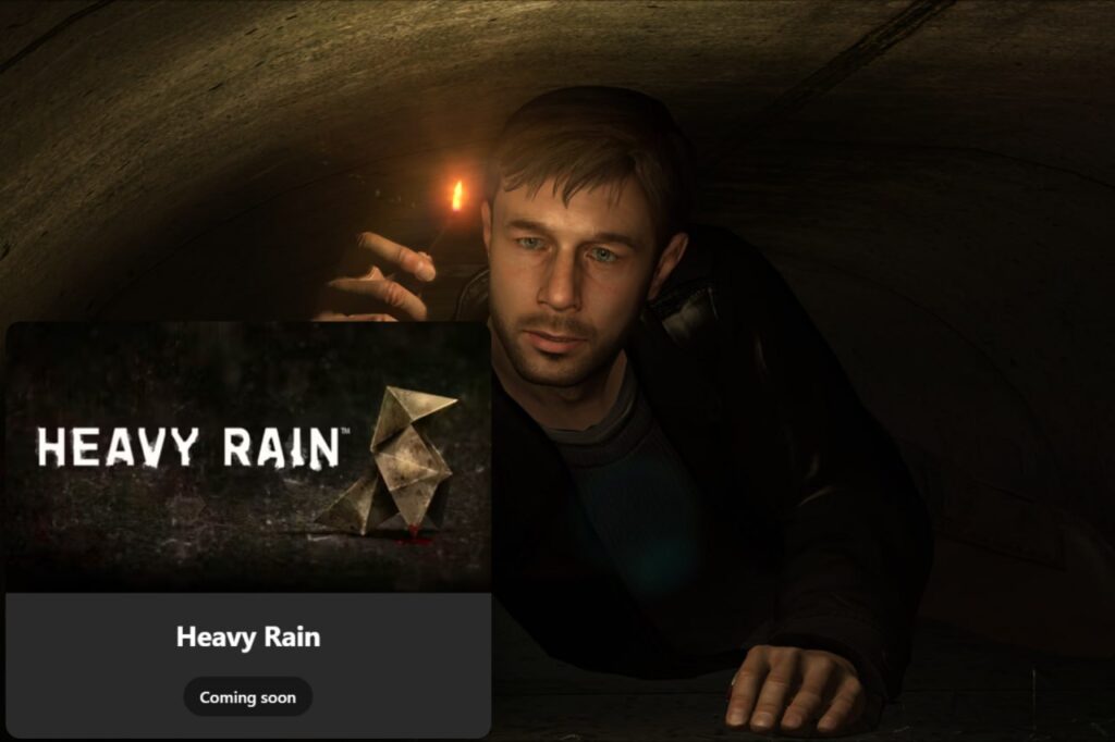 Раздача steam-ключей для Heavy Rain от Lenovo перенеслась на неопределенный срок