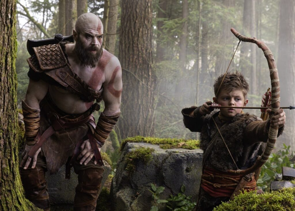 Показали первый кадр адаптации God of War прямо со съемок сериала