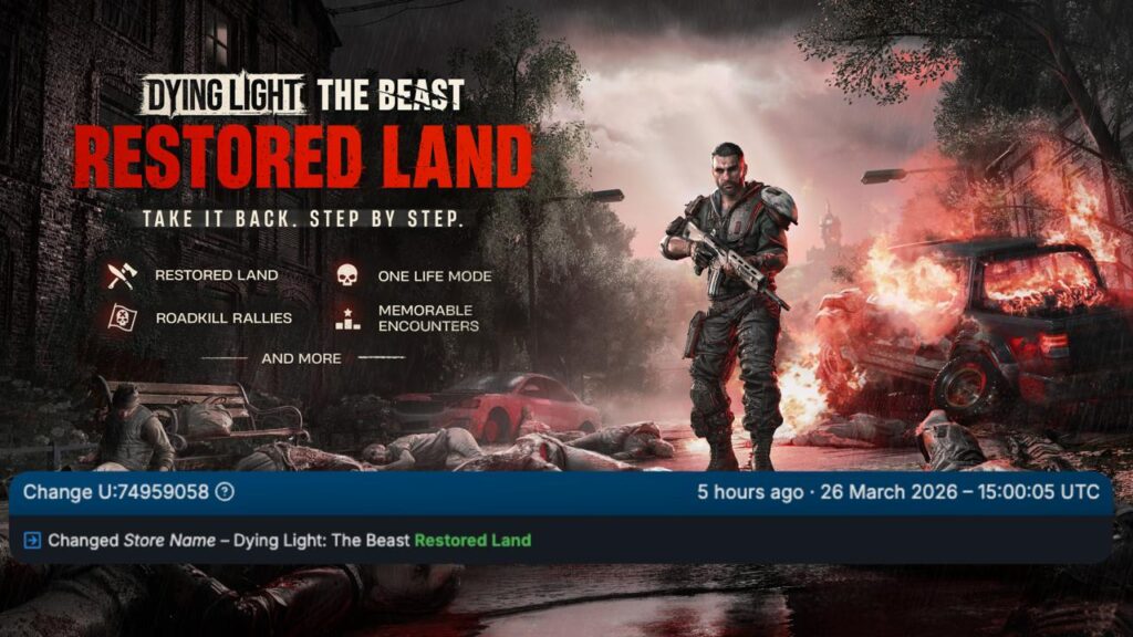 Dying Light: The Beast переименовали в Dying Light: The Beast Restored Land