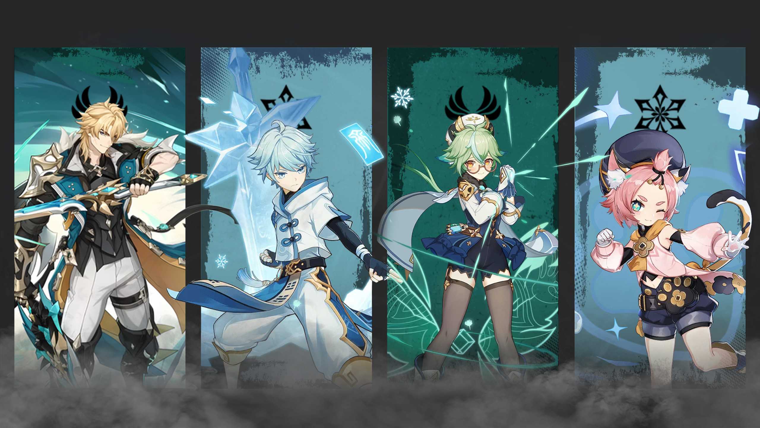 Chongyun-Sucrose-Diona-Varka Best Teams In Genshin Impact
