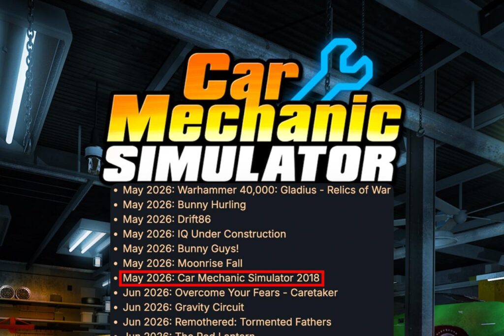 Car Mechanic Simulator 2018 будут раздавать в Steam