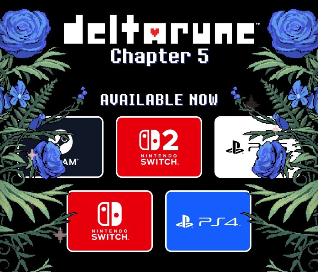 Пятая глава Deltarune вышла