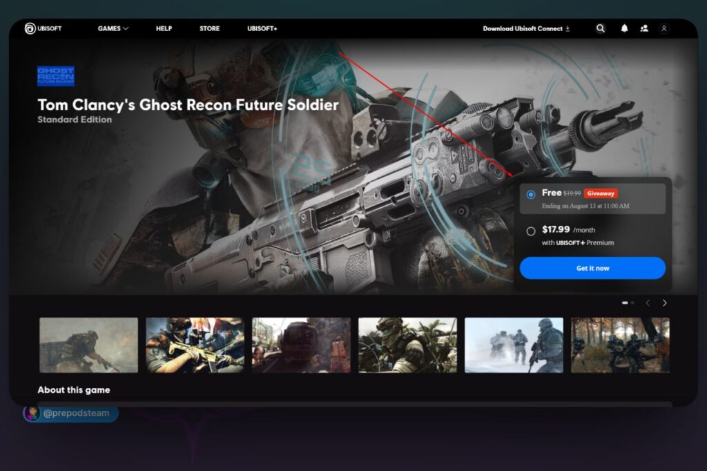 В Ubisoft Connect началась раздача Tom Clancy's Ghost Recon Future Soldier Это тактический экше